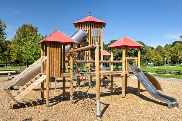 Playground Mulching Service in Myrtle Beach