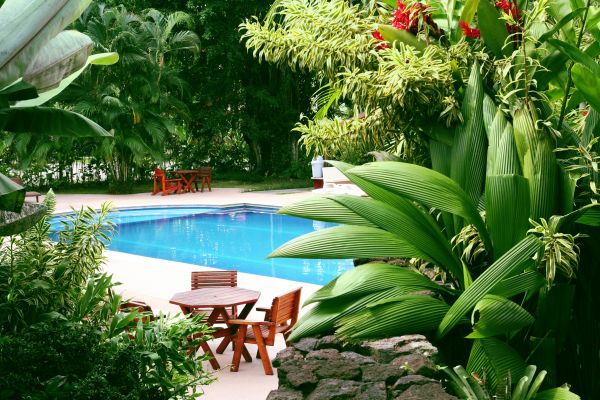 Pool Area Landscaping in Myrtle Beach